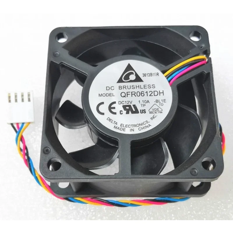 

New Cooling Cooler Fan For Delta QFR0612DH 12V 1.10A Large Air Volume Fan 6CM 6025 60*60*25mm