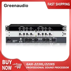 GAX-223XL/223XS Professional Audio Processor Electronic Divider 2-Divider Monochannel 3-Divider Stage Suitable