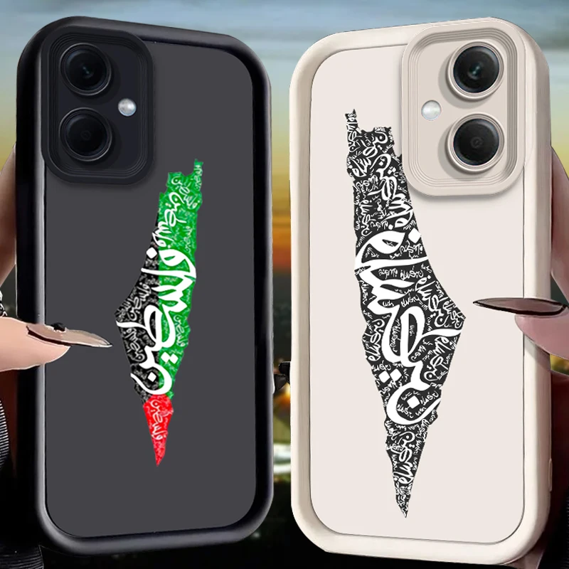 Palestine Flag Case for Xiaomi Redmi Note 13 12 Pro Plus 4G 5G 13C 12C Turbo 11 11S 10 10S 9 10A 10C 9C A2 A1 Shockproof Cover