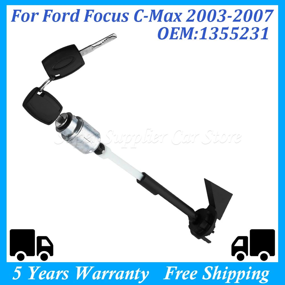 FOR F-ORD FOCUS MK2 II 2004-2012 C-MAX KUGA 1355231 4M5AA16B970AB 7M5AA16B970AA BONNET RELEASE LOCK