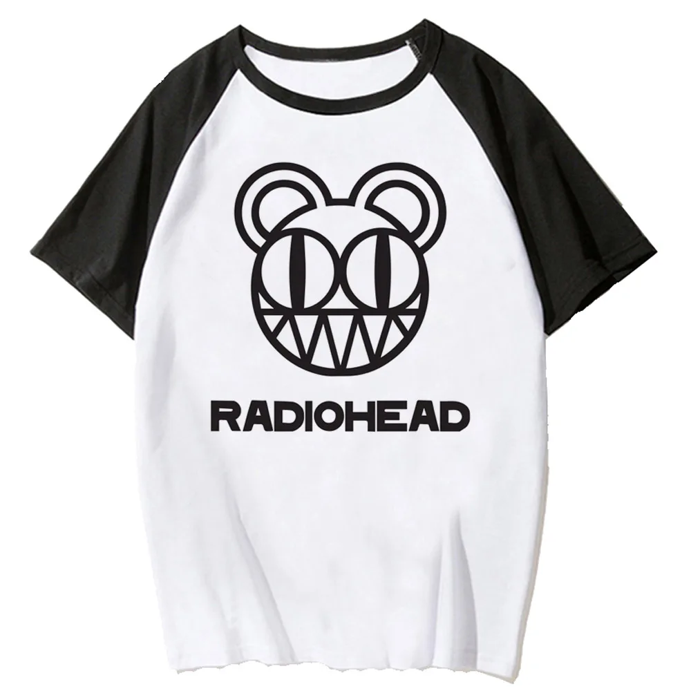 Radiohead Tee women graphic streetwear Y2K top girl harajuku streetwear designer clothes