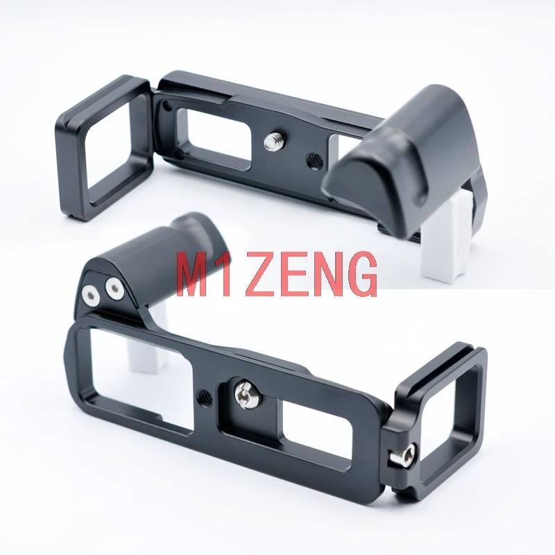 EM10IV Quick Release QR L Plate/Bracket Holder hand Grip wood for Olympus OM-D E-M10IV camera RRS SUNWAYFOTO Markins tripod