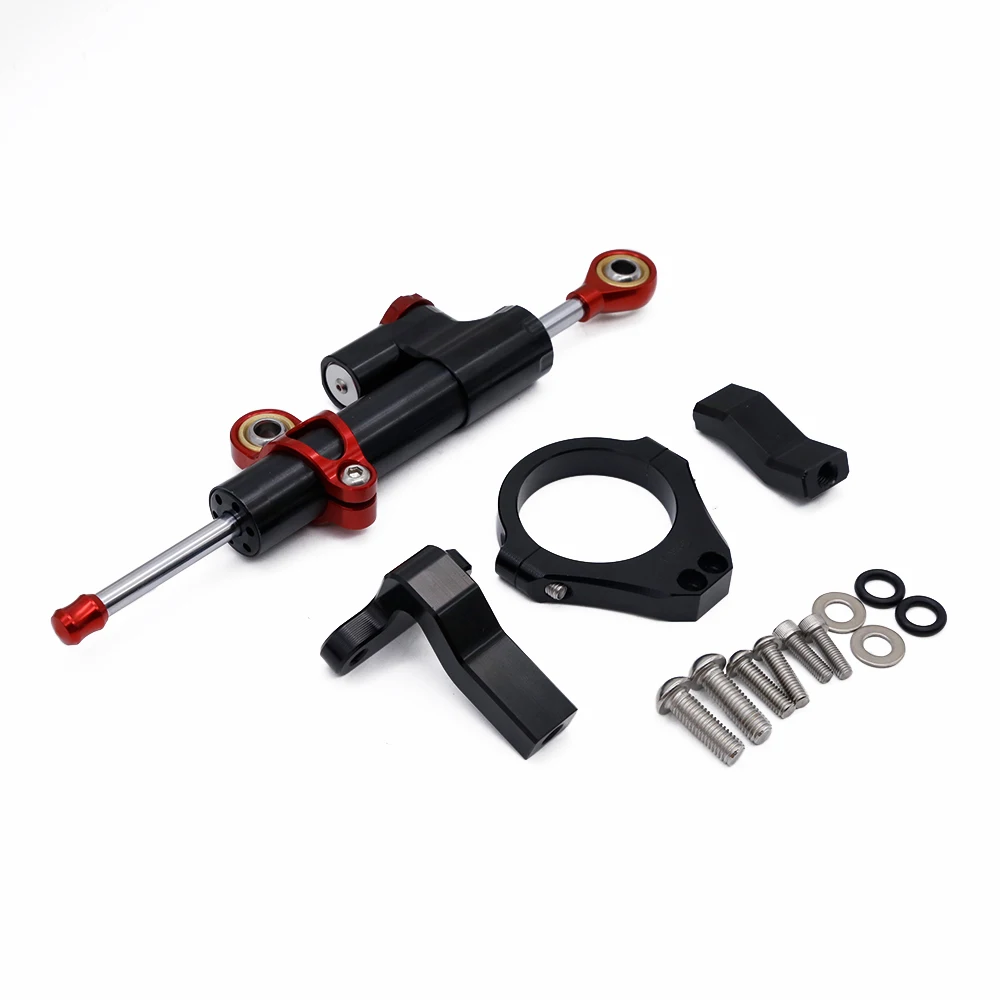 CNC Motorcycle Stabilizer Steering Damper Clamp Mounting Bracket Support Kit Steering Damper For Zontes 703RR