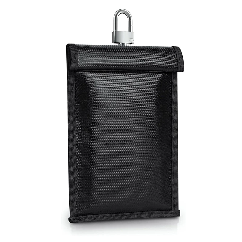 RFID Signal Blocking Shielding Pouch Car Key Araday Bag Cell Phone Blocker RFID Signal Blocking Shielding Pouch Case