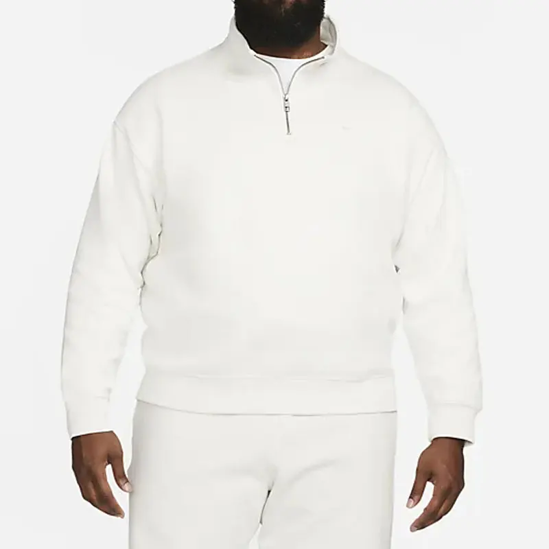 

Оригинальная мужская модная спортивная толстовка Nike Solo Swoosh с короткой молнией DQ5210-030