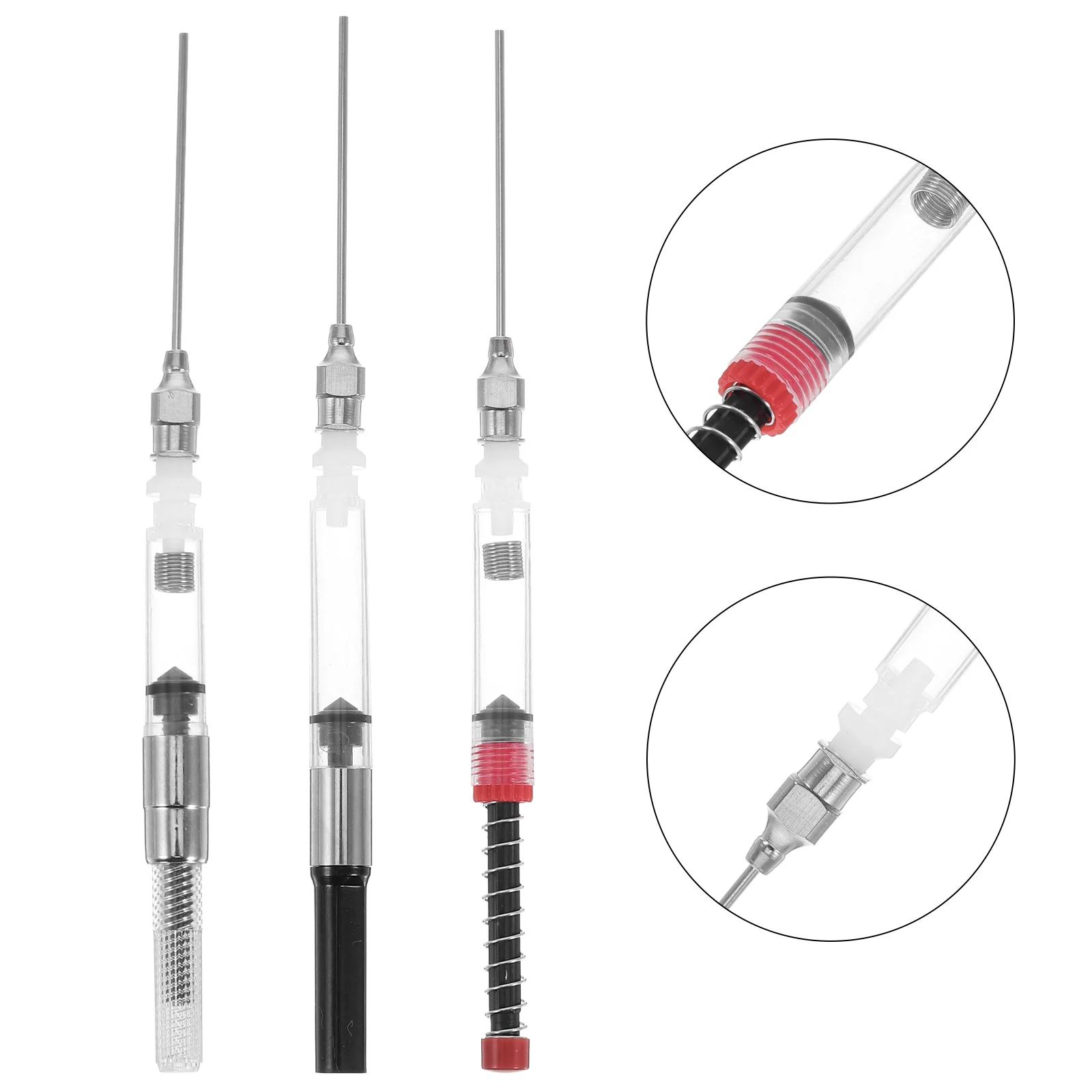 6 Pcs Fountain Pen Converter Spring Ink Filler Auxiliary Absorber Inking Aid School Supplies Syringe Device The Cross