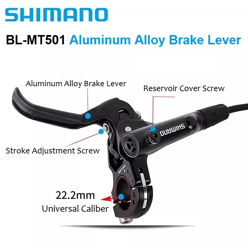 シマノ BR-MT500 BL-MT501 油圧ディスクブレーキセット アルミ合金 2