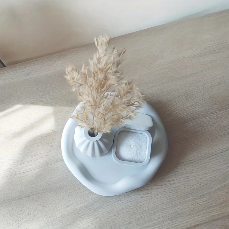 

3 шт. силиконовые формы для хранения DIY формы для эпоксидной смолы ручной работы гипс бетон цемент ремесла формы для подсвечников украшения дома