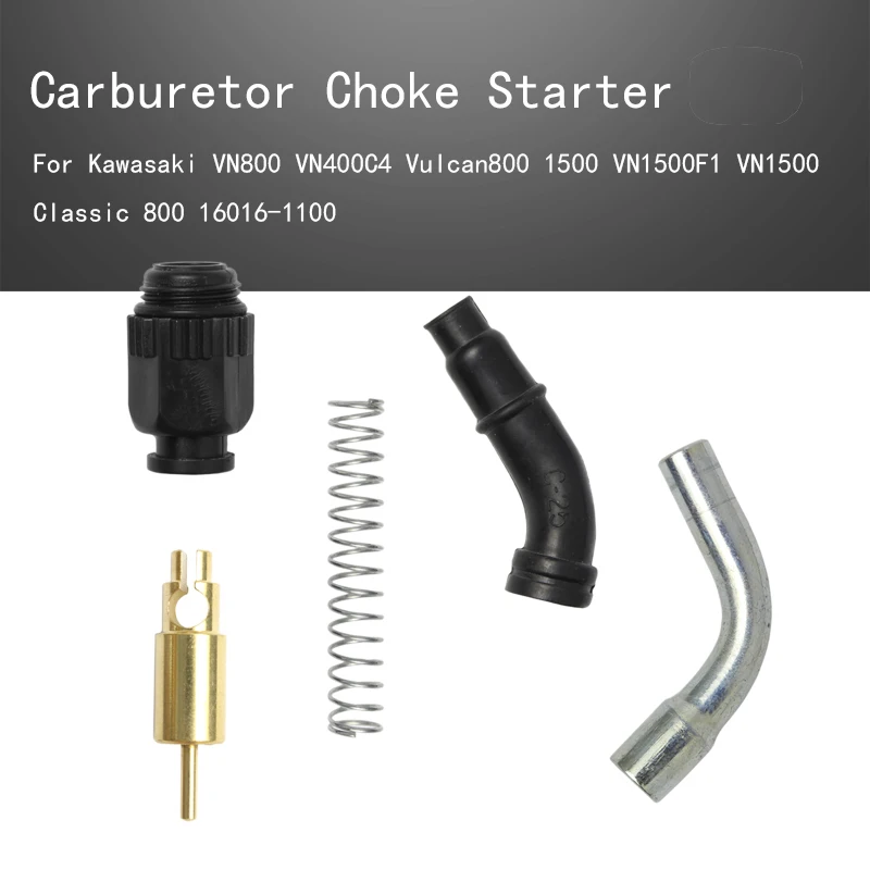 

Carburetor Choke Plunger Starter Set For Kawasaki VN800 VN400C4 Vulcan800 1500 VN1500F1 VN1500 Classic 800 16016-1100
