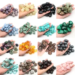 Natural Tumbled Stones Bulk Polished Rocks Gemstones Assorted Healing Crystals for Home Garden Tank Aquarium Decoration