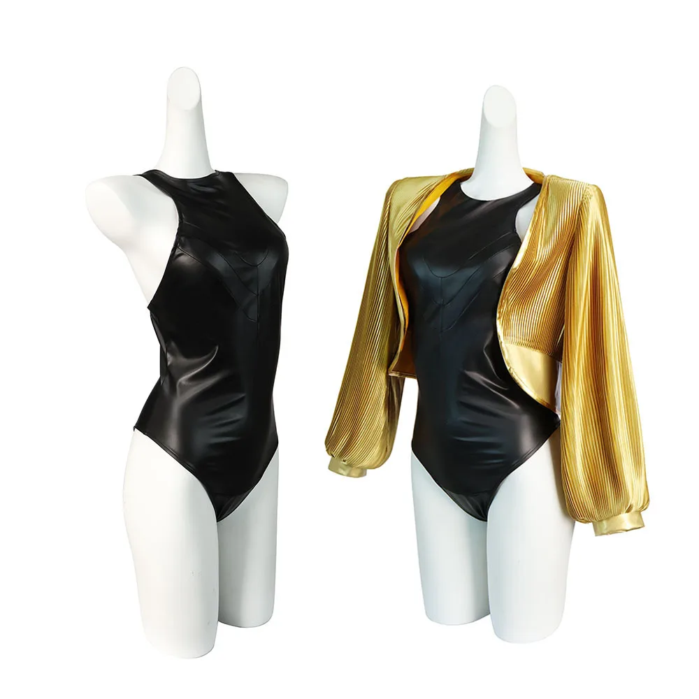 

Atomic Heart Twin Dancer Natasha Robot Costume COS Play Dress