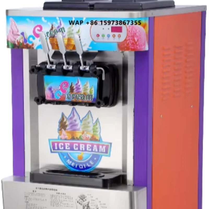 

Professional Commercial Ice Cream Machine Stainless Steel Construction Water-Based Soft Serve Option 1 Year Warranty Economical
