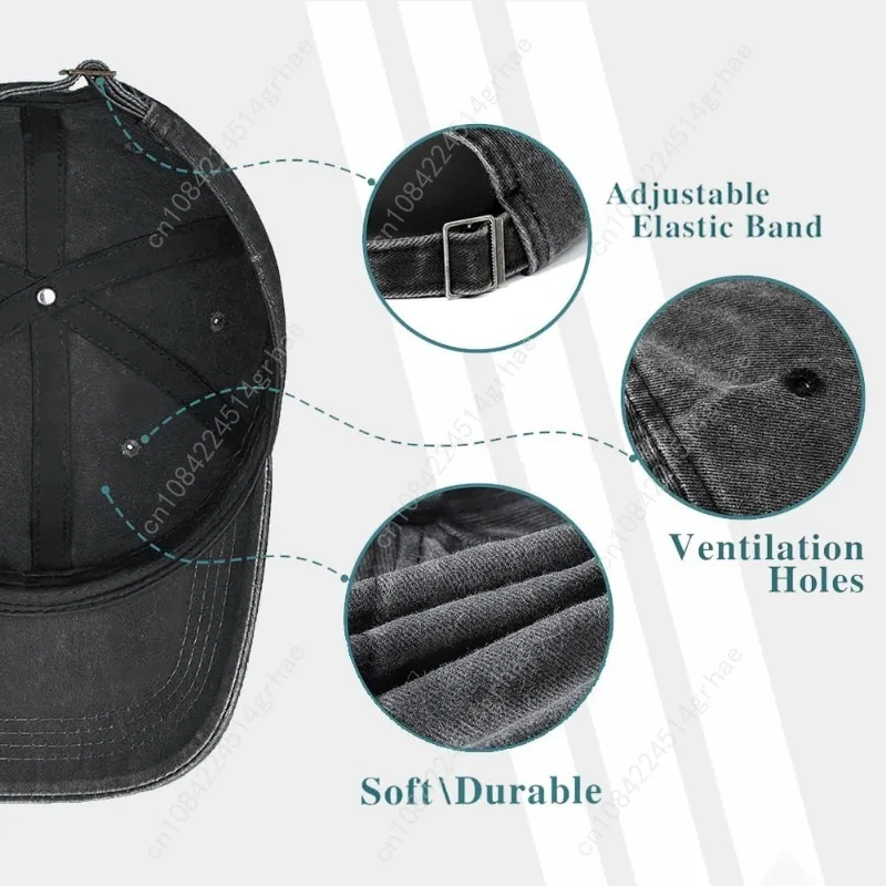 F Caw F Hat Vintage Gothic Black Bird Fcawf Cap F-Caw-F Crow Hat للجنسين #3