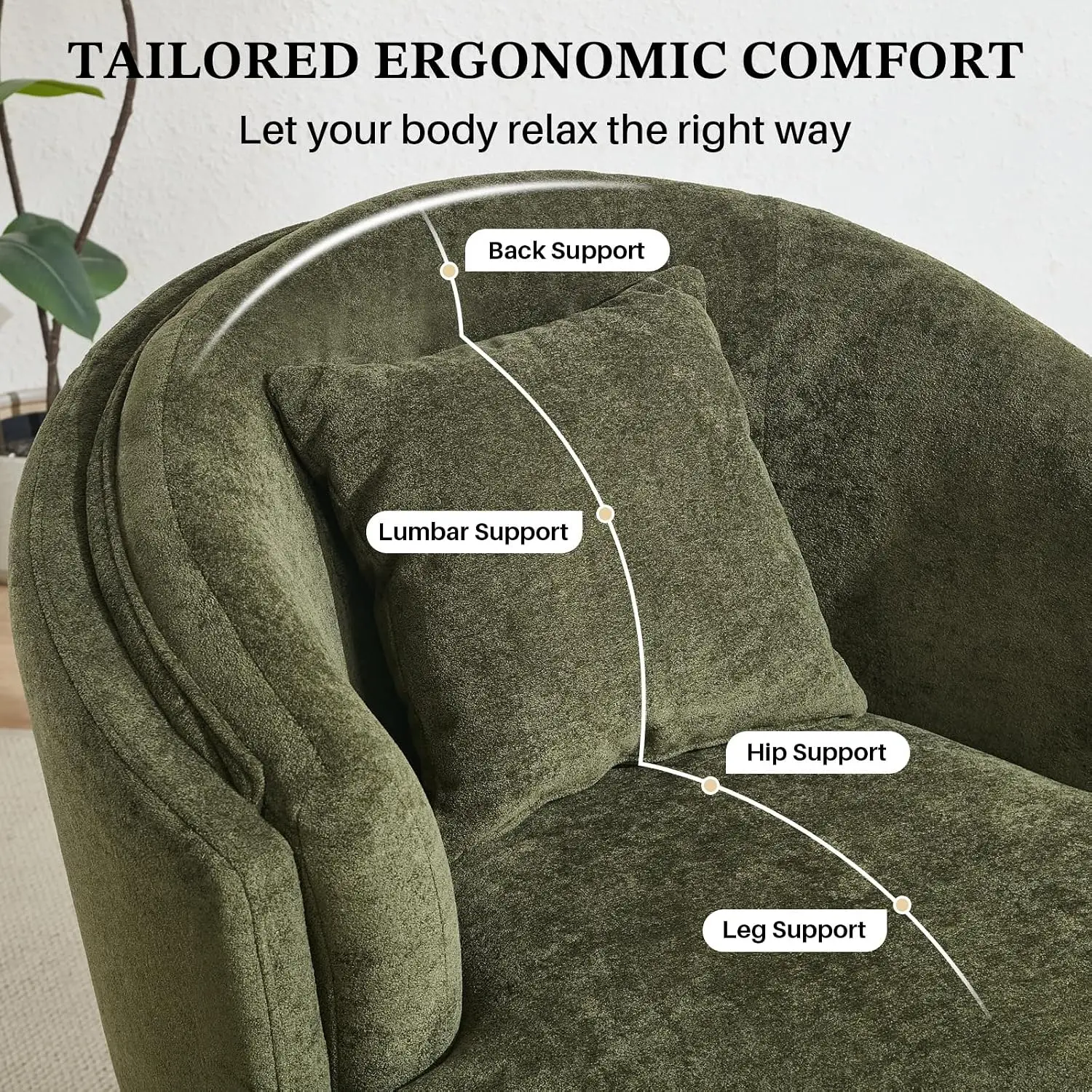 Thumbnail 4 - #12 Discounted Swivel Lounge Chairs Worth Buying
