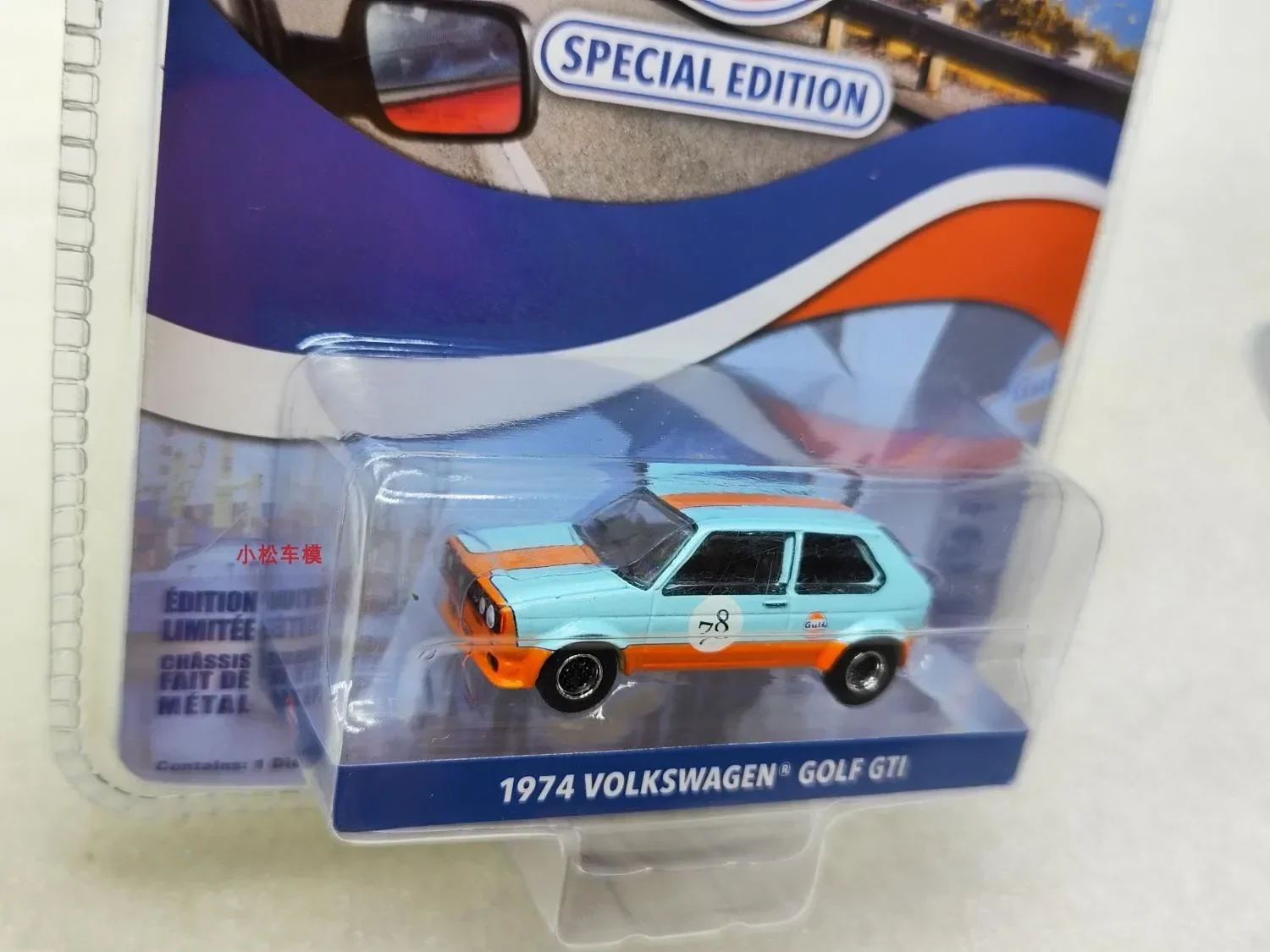 1:64  1974 Volkswagen Golf GTI Wide Body # 78  Diecast Metal Alloy Model Car Toys For  Gift Collection