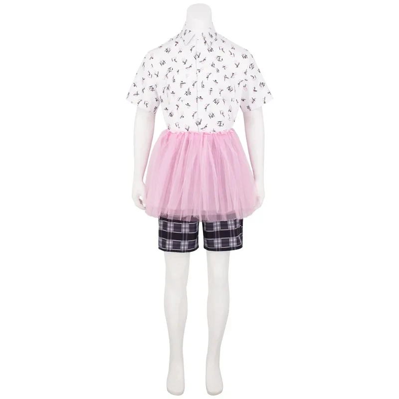 

354552.Disguise Ace Ventura Cosplay Pink Skirt Funny Movie Character Outfit Pet Detective Costume Men Halloween