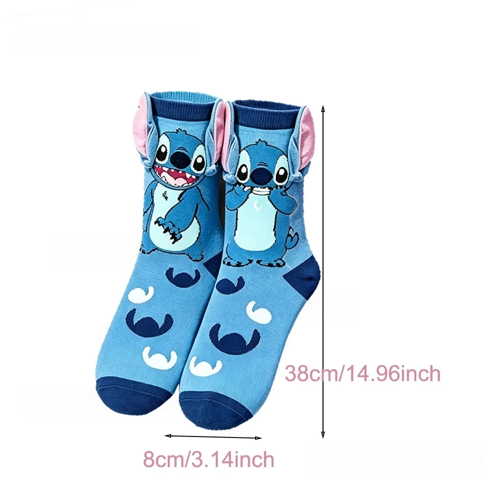 Niedliche Lustige 3D-Plüsch-Cartoon-Socken Anime-Cartoon-Charakter Personalisierte Neuheits-Socken für Männer und Frauen Atmungsaktive Strümpfe Geschenk – Detail 5