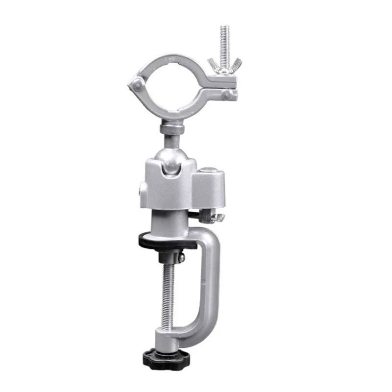 

New 360 Degree Rotating Table Vise Multifunctional Aluminium Alloy Swivel Bench Clamp Electric Drill Stand Rotating Tool