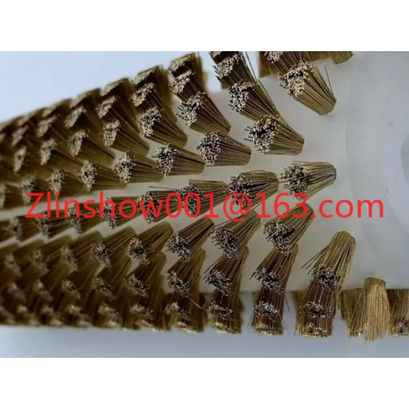 Snowboard waxing roller brush, polishing roller brush, snowboard waxing set, nylon brush horse hair brush, copper wire brush