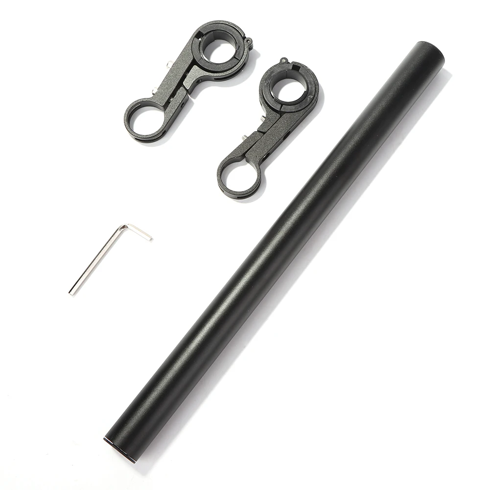 Staffa di estensione per prolunga per manubrio per scooter elettrico Supporto per montaggio su lampada Stelo Head Up Raiser Riser per manubrio per M365