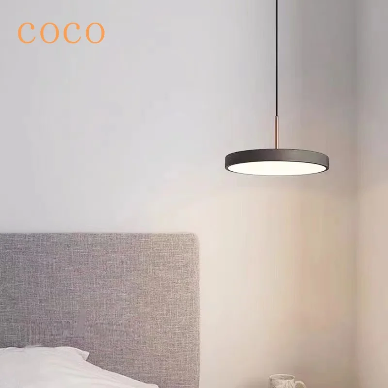 

New Modern Personality Creative Simple Chandelier Blue White Black Hanging Lighting Home Decoration Bedroom Living Dining Room