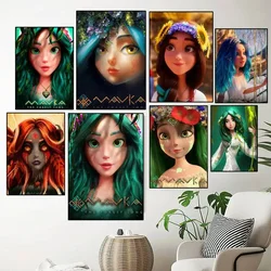 Cartoon Film Mavka The Forest Song POSTER Prints Wall Painting Bedroom Living Room Wall Sticker Small