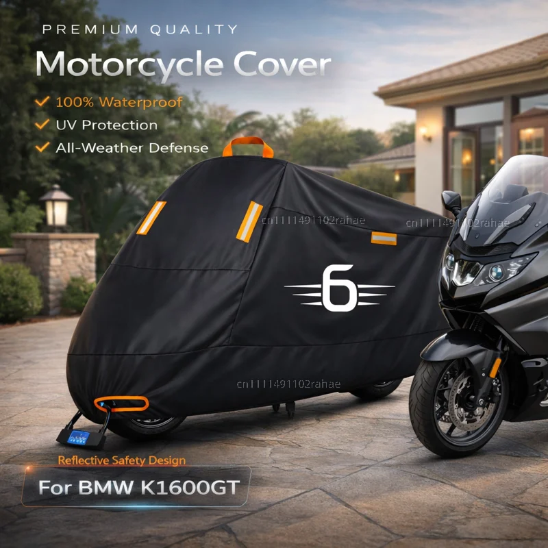 

Чехол для мотоцикла K 1600 GT K160, водонепроницаемый, из прочного полиэстера, с защитой от УФ-излучения, дождя, пыли и солнца, для улицы