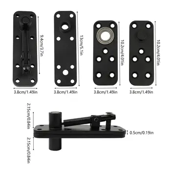 重型隱形門鉸鏈,360°旋轉 - 商用級隱藏式樞軸,適用於無縫門 8 最佳銷售 重型鉸鏈 - №5