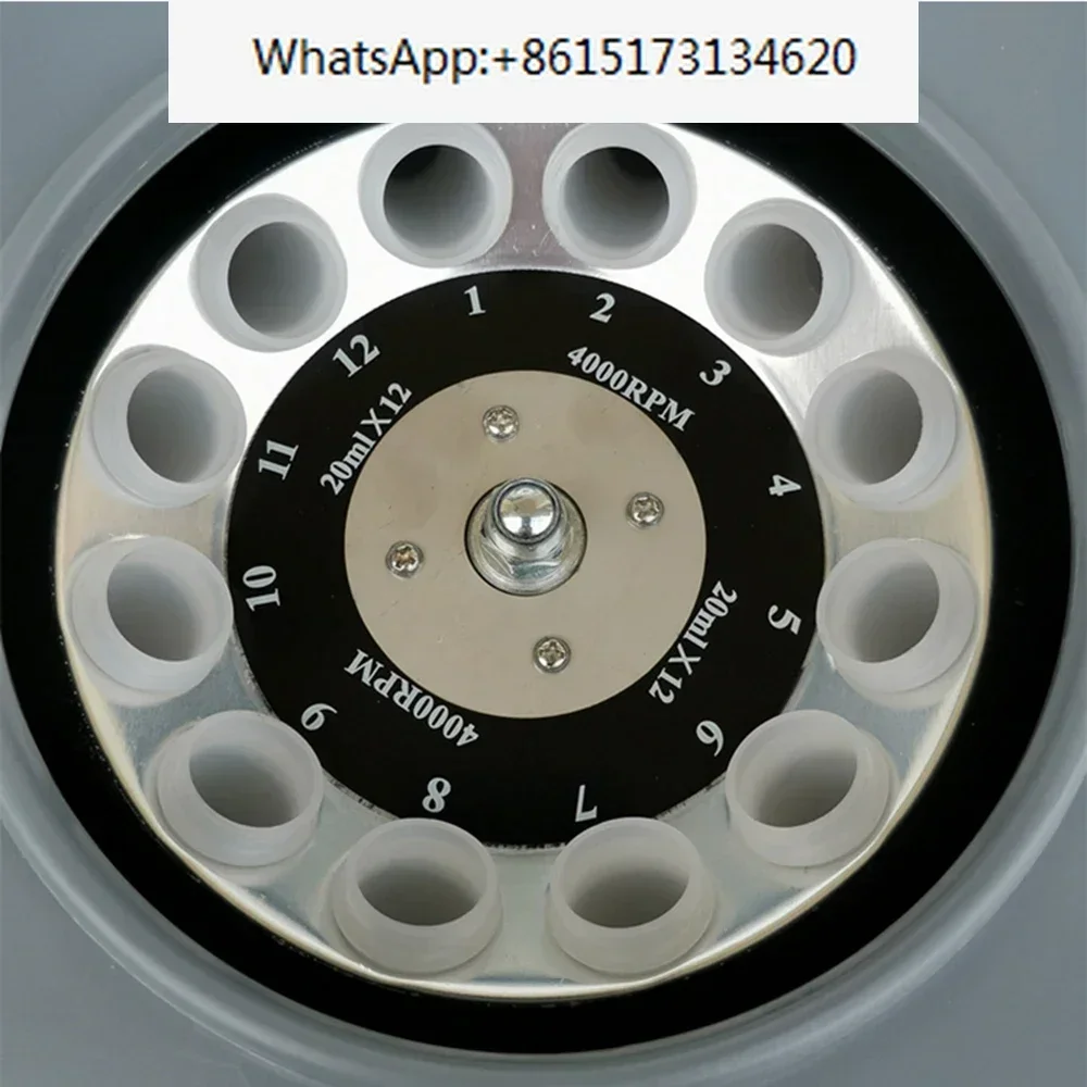 Laboratory Centrifuge 20ml*12pcs Tube Low Speed Plasma Serum prp 4000RPM Speed Adjustable Lab Medical Practice Seperate PRF