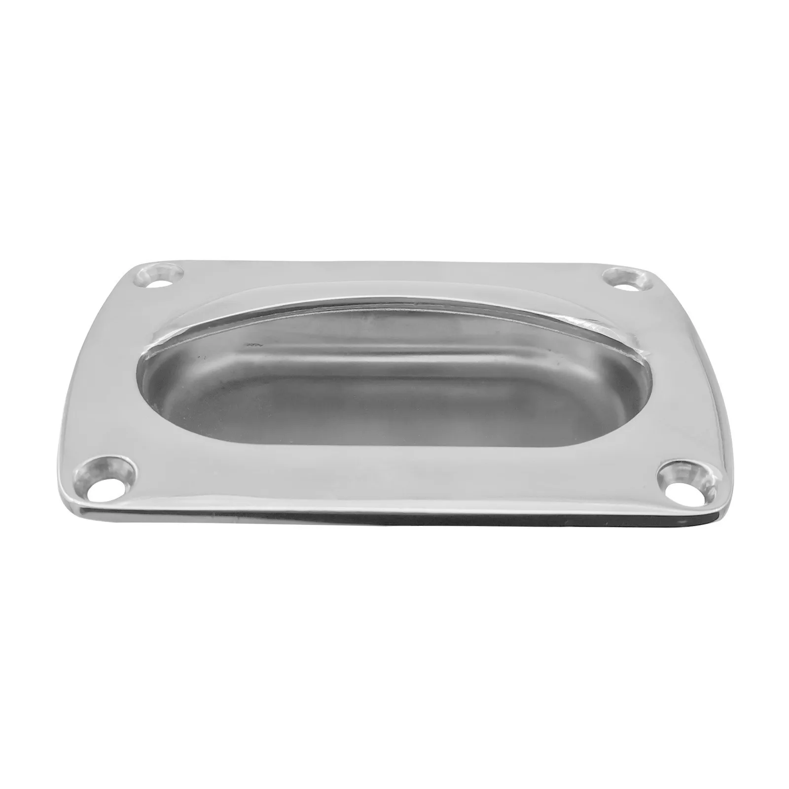 Marine Yacht Hardware Accessories, Stainless Steel Rectangular Floor Buckle, Hatch Drawer Handle