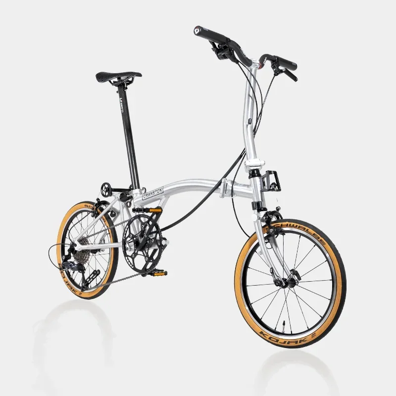 S9 Aluminum Alloy Frame 16 Inch 9 Speed Tri-fold Bicycle S /Y BAR Light Weight Foldable Bicycle Mini Folding Bike