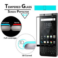 Full Cover 3D Curved Tempered Glass film For Blackberry DTEK 70 Mercury KEYone Glass film screen Protector Film Anti-Shatter