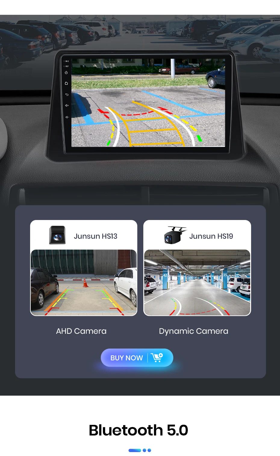 Junsun Kabelloses CarPlay Android Auto Autoradio für Opel Mokka 2012-2016 2 DIN Multimedia-Stereoanlage mit Eingebautem Kühlventilator GPS-Navigation SWC Bluetooth FM RDS DSP IPS-Bildschirm Auto-Intelligentes System 4G WiFi 8-Kern Plug&Play Haupteinheit – Detail 16