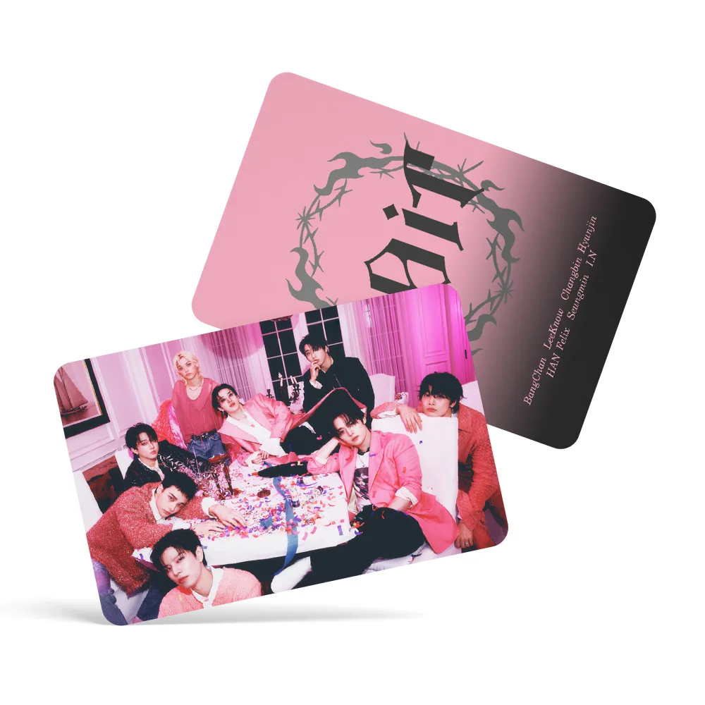 حزمة بطاقات مفاجأة للأطفال من Stray Kids SKZOO مكونة من 144 قطعة بدون تكرار 5 + 1 مجموعة ألبوم مغلف بطاقات LOMO لمحبي بطاقات المعايدة Celebr