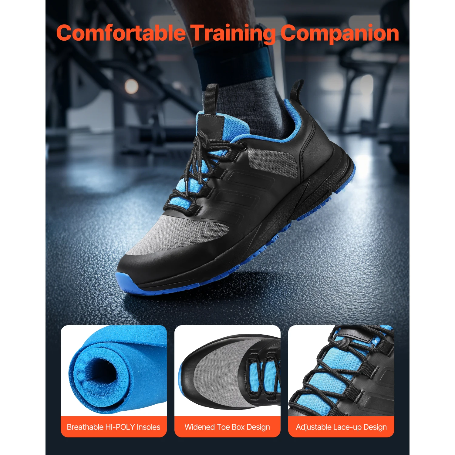 أحذية تدريب كروس تريننج من سوك - مراجعة Wide Toe Box Running Sneakers وسعره