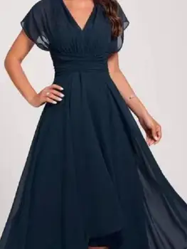 10 best sales Vestido de escritório de chiffon - №8