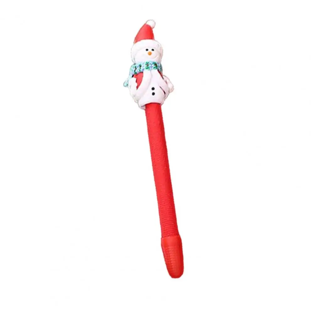 School Supplies  Creative Cartoon Xmas Refill Ballpoint Pen Adorable Ball Point Pen Lightweight   for Kids