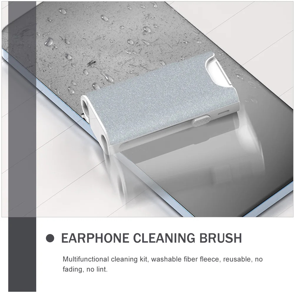 

Cleaning Pen Multifunctional Reusable Earphone Cleaning Brush Kit Tools Cloth For Laptop Watch Electronics ABS Office Supplies