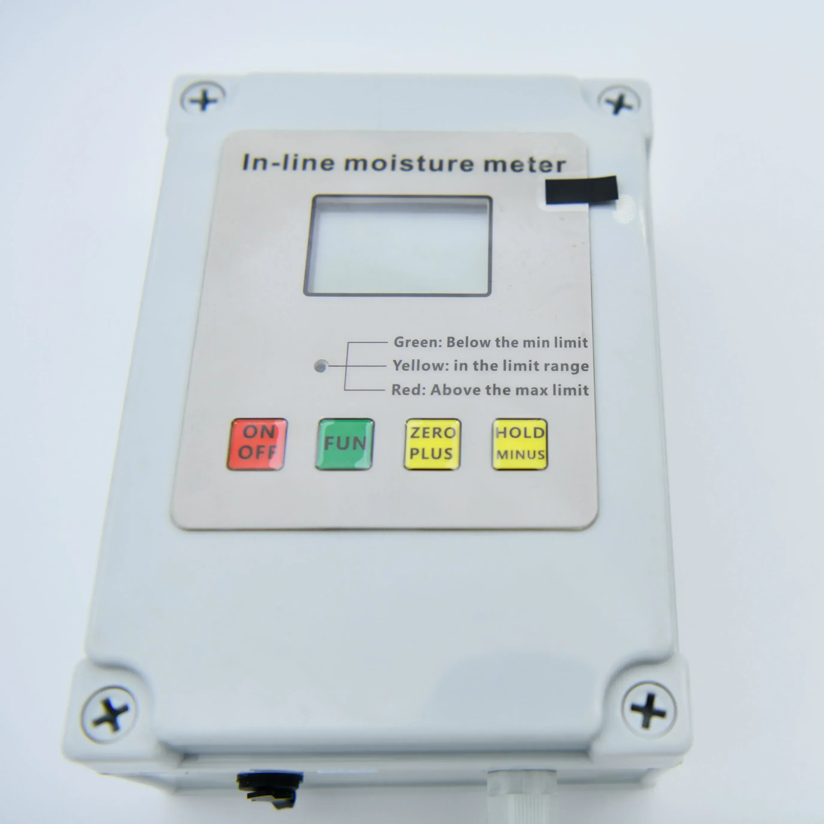 Medidor de umidade on-line HZX200 Testador de umidade on-line para paddy de serragem de grãos