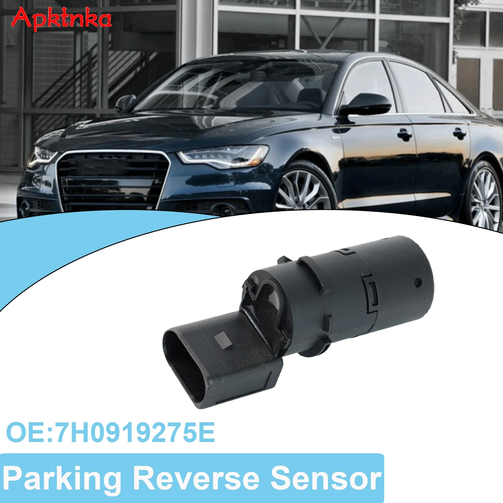 Parking Reverse Sensor For Audi A6 C5 C6 VW Multivan V Transporter V 1997 1998 1999-2010 2011 2012 2013 2014 2015 7H0919275E