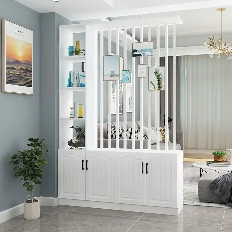 Entrance shoe cabinet entryway cabinet integrated screen partition living room concealment wine cabinet storage rack