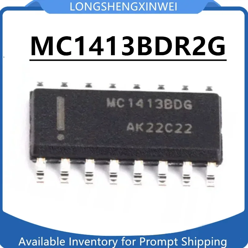 1PCS New MC1413BDR2G Silk Screen MC1413BDG SOP-16 Original Transistor Array in Stock