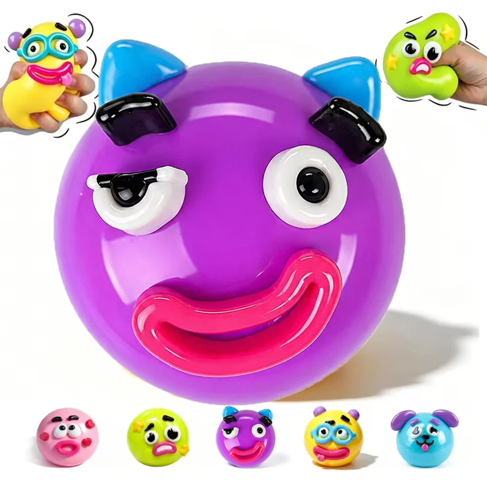 2026 NEU Smushers Squishy, Curiosities Dog Face Swap Squishy Spielzeug, weiches, formbares, niedliches Slow-Rise-Quetschspielzeug, lustige Geschenke für Erwachsene