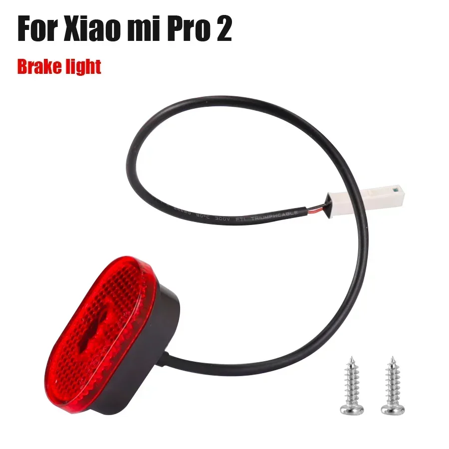 Elektroroller-Hinterrad-Kotflügel-Set für Xiaomi Pro 2, Kickscooter-Halterung, Rücklichter, Kotflügelflügel mit Kennzeichenbeleuchtung – Detail 15