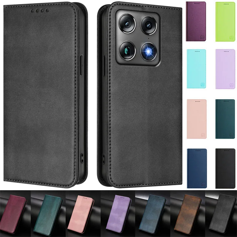 Funda Magnética para Moto Signature, Funda de Cuero con Soporte para Motorola Signature, Funda Protectora Trasera para Motorola Signature