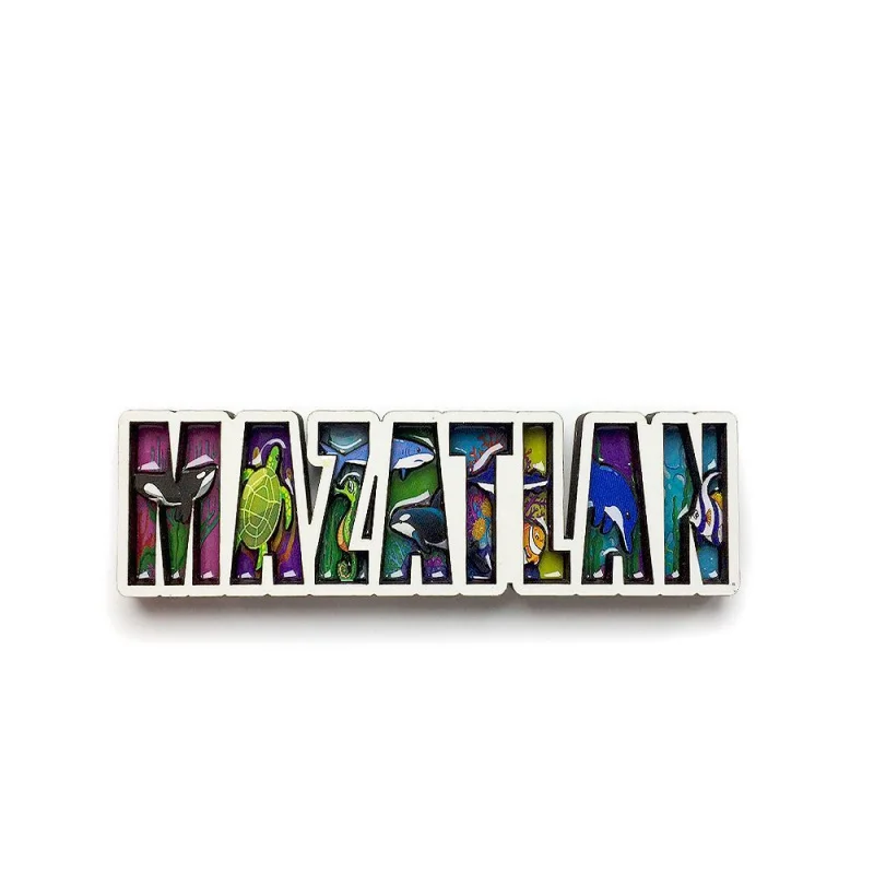 

Mexico Mazatlan Creative Letter Home Decoration World Travel Souvenir Refrigerator Magnet