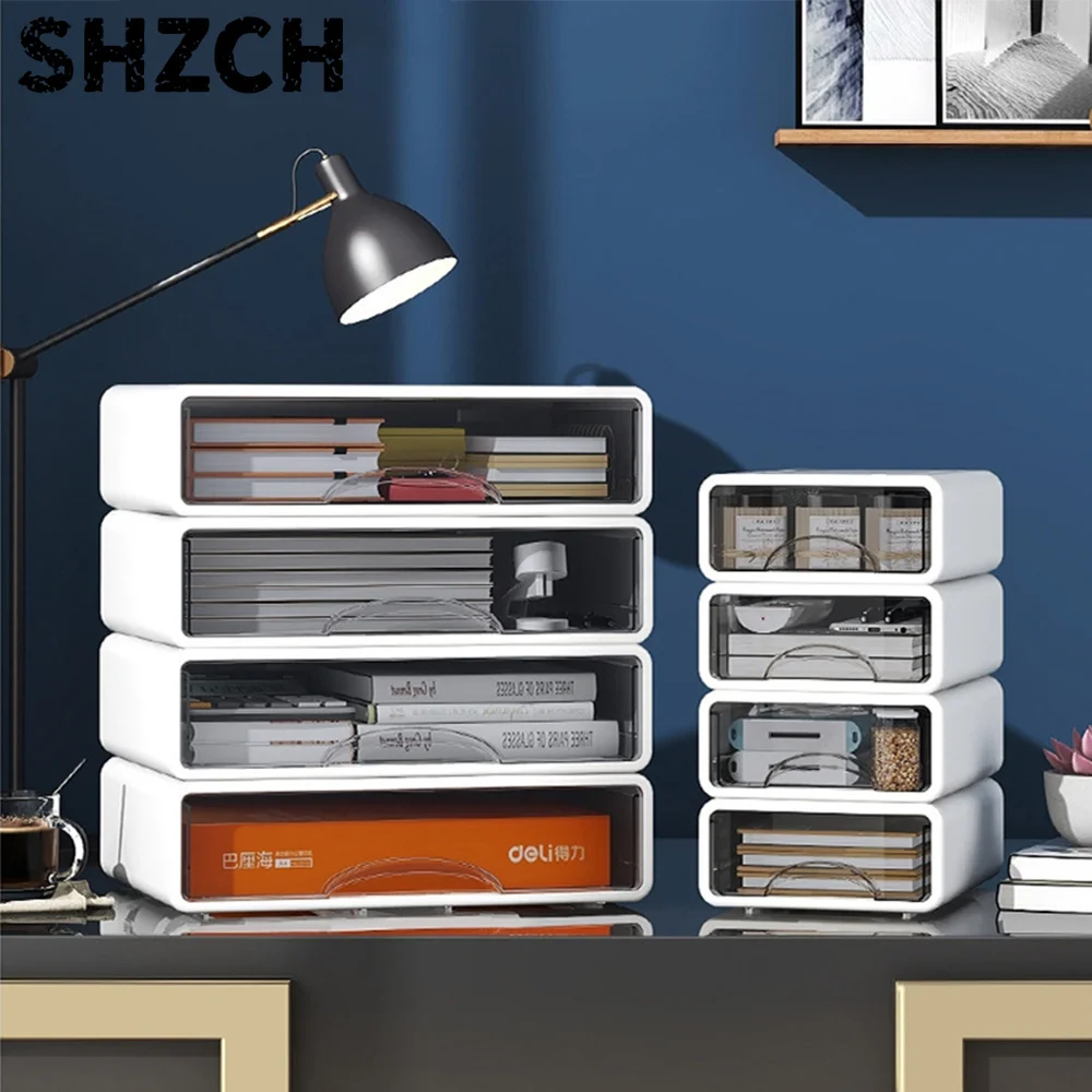 Living Desk Organizer Modular Desk Organizer Storage Box Office Kitchen Bathroom Vanity Shelf Desk Top Organizer 。