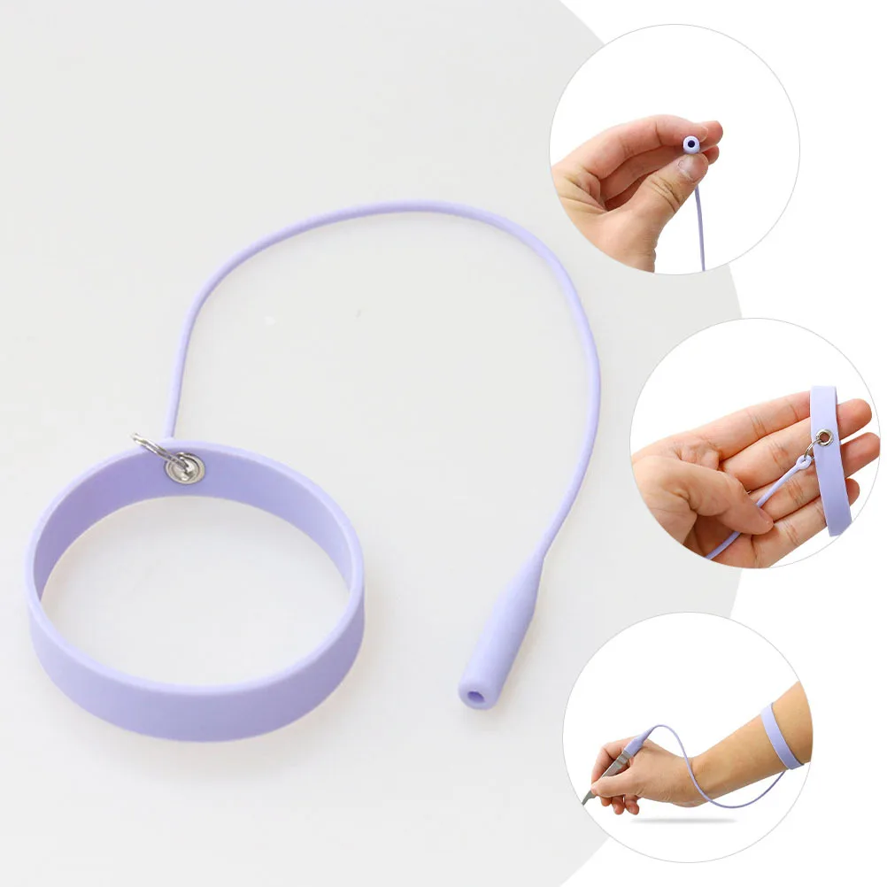 Pince à épiler à cils, support de bracelet en Silicone, confortable et Durable, outil d'extension de cils, support de protection pour pince à épiler, utilisation facile