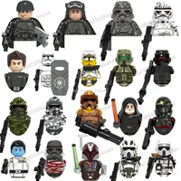 G0117 G0118 Star Wars Clone Troopers Imperial Stormtrooper 501st Regiment Mini Robot Figure Toy Bricks Assembling Doll Present