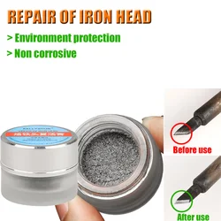 Soldering Iron Tip Cleaner Lead Free Oxidation Cleaning Paste Refresher Tip Tinner Flux Soldering Detergent Cleaning Cream